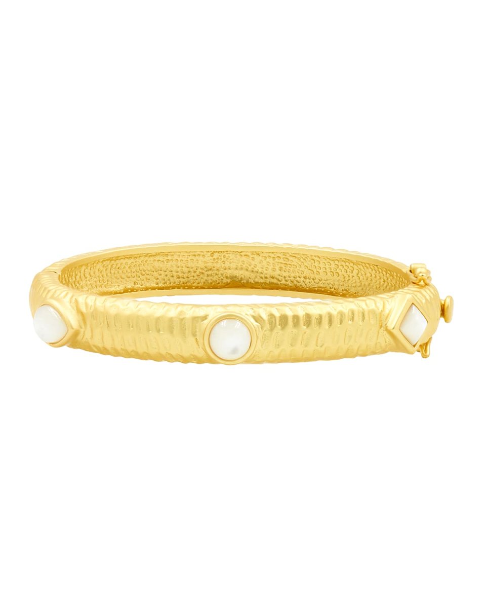 Mother-of-Pearl Bangle Bracelet